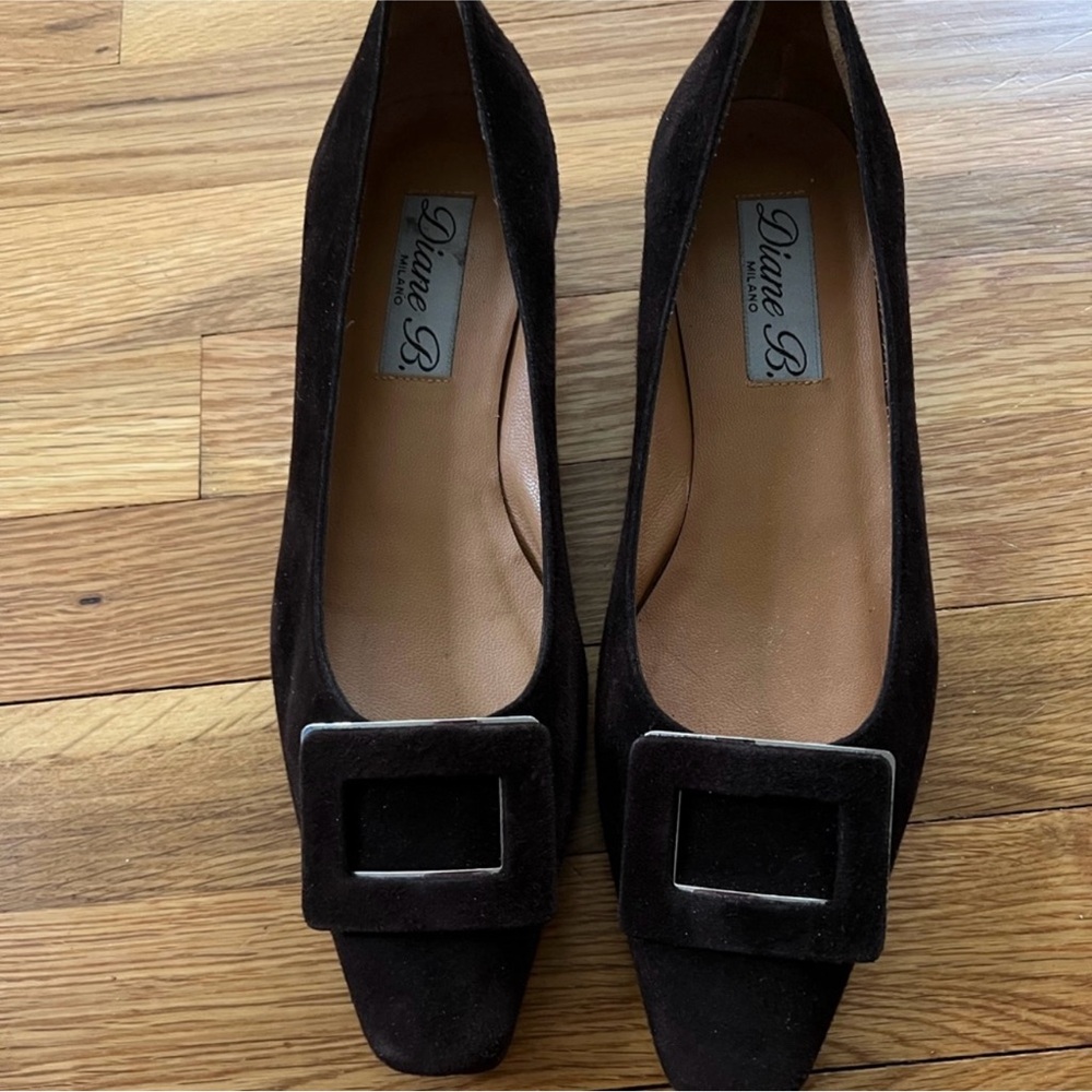 Diane B Brown  Suede Women's Shoes 38.5